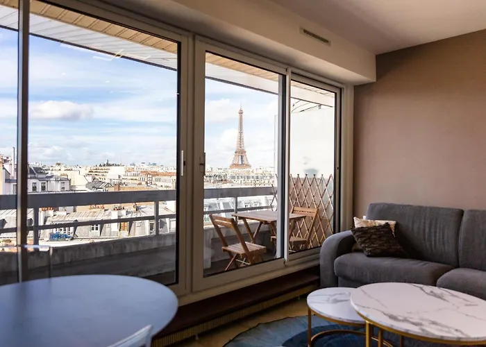 Appartement Vue Tour Eiffel